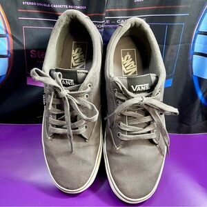 Vans Lace Up Canvas Sneakers Men's Size 9